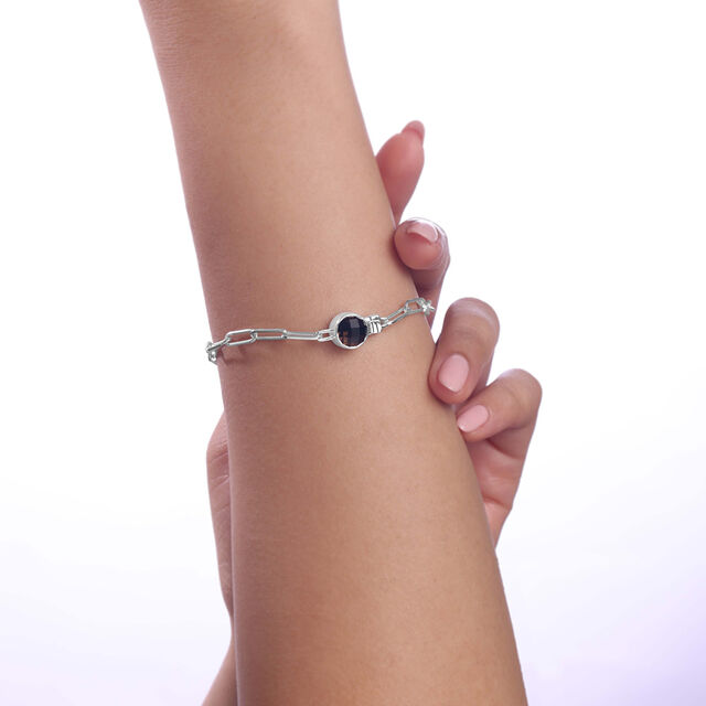Cheeky Chic Silver Bracelet,,hi-res image number null