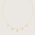 Graceful Drape Polki Diamond Necklace,,hi-res view 4