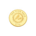 10 Gm 24 Karat Lotus Gold Coin,,hi-res view 1