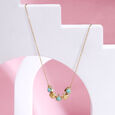 Gemstone Magic 18KT Transformable Arizona Turquoise Necklace,,hi-res view 2