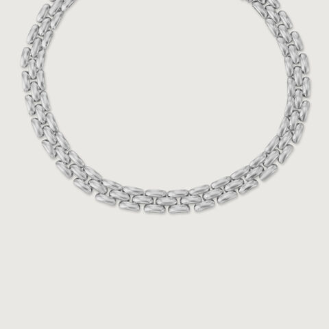 Refined Link Silver Bracelet