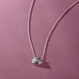 Rosette Glow Silver Pendant,,hi-res view 1