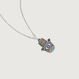 Steller Hamsa Silver Pendant,,hi-res view 4