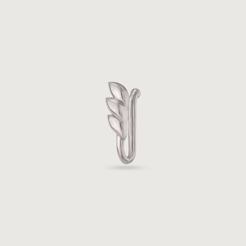 Sassy Sleek Silver Nose Pin