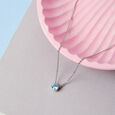 Breezy Blue Silver Necklace,,hi-res view 1