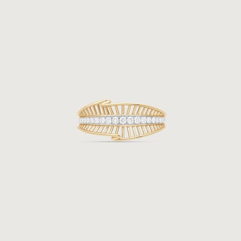 Radiant Balance Diamond Ring