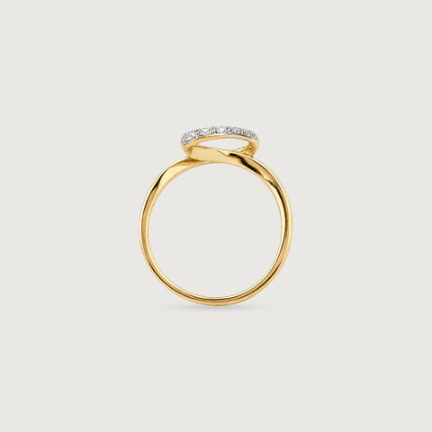 Elegant Infinity Diamond Ring