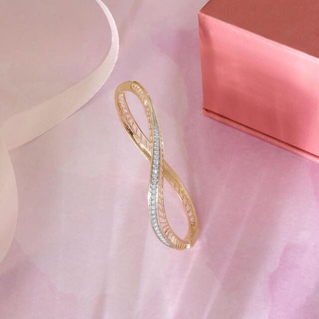 Timeless Twist Diamond Bangle,,hi-res image number null