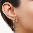 14KT Yellow Gold Bold And Beautiful Drop Earrings,,hi-res view 1