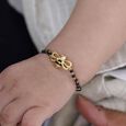 Bee Happy Gold Bracelet,,hi-res view 2