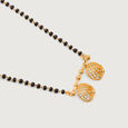 Timeless Grace 22 Kt Gold Vati Mangalsutra,,hi-res view 4