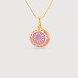 Radiant Dusk Gold Pendant,,hi-res view 5