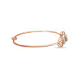 14 KT Imperial Rose Gold Diamond Bangle,,hi-res view 2