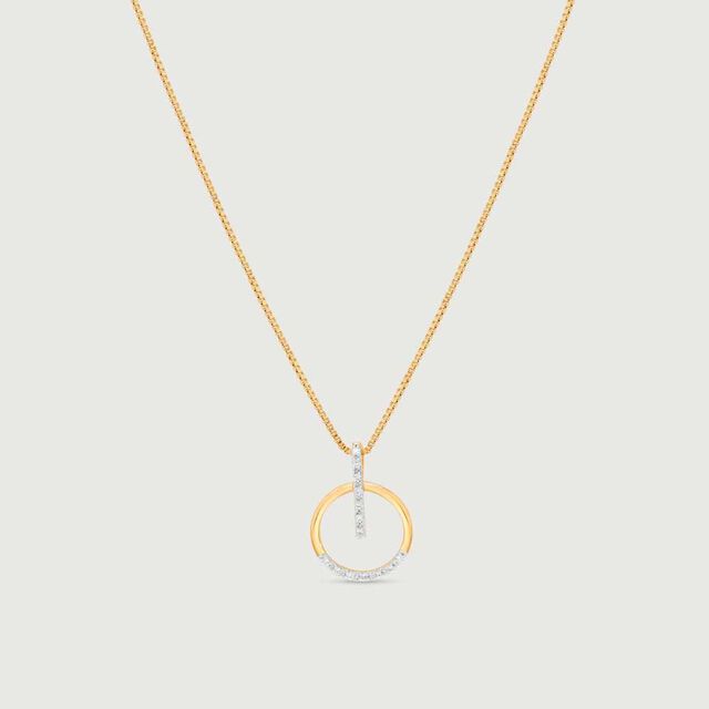 Glitzy Loop Diamond Pendant,,hi-res image number null