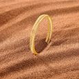 Radiant Textured Gold Bangle,,hi-res view 1