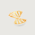 Twisted Radiant Gold Ring,,hi-res view 4