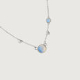 Starry Opal Dreams Silver Necklace for Women,,hi-res view 3