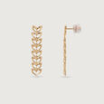 Ripples of Love 14KT Yellow Gold Drop Earrings,,hi-res view 4