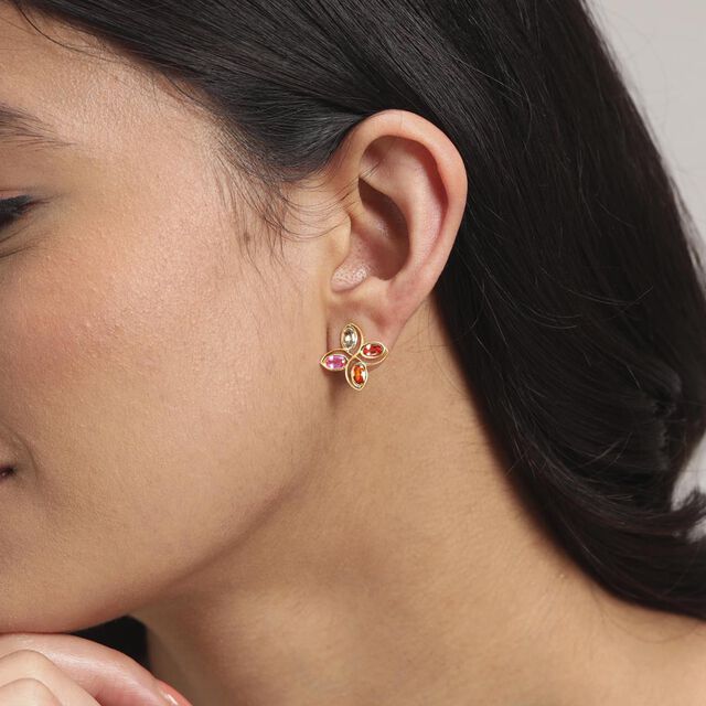 Chic Whirl Sapphire Stud Earrings,,hi-res image number null