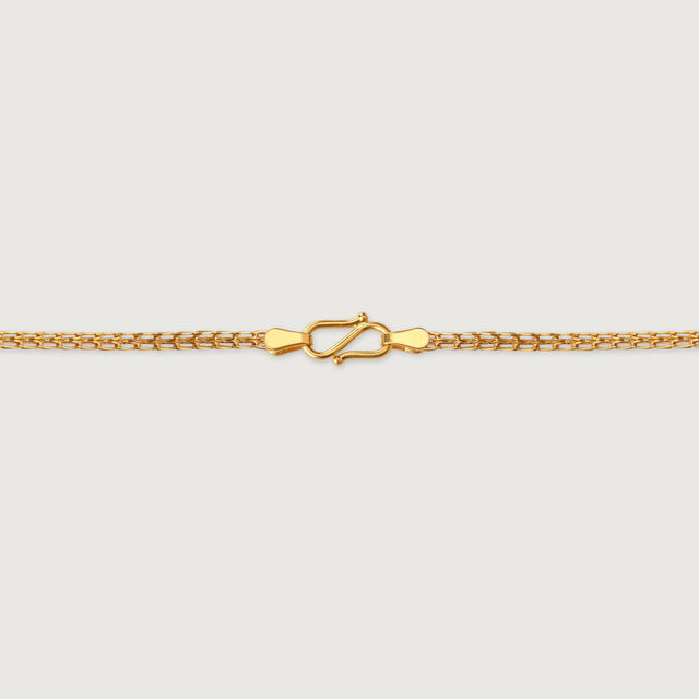 Dazzling Dangler 22 Kt Gold Chain,,hi-res image number null