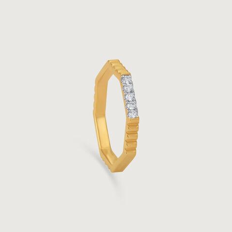 Edged Brilliance Diamond Ring