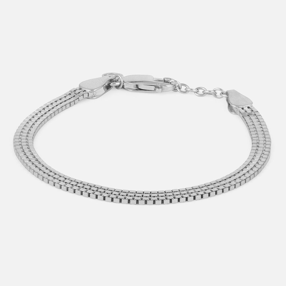 Buy Polished Perfection Silver Bracelet Online | Mia by Tanishq