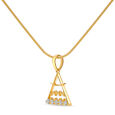 14kt Yellow Gold Aquarius Pendant,,hi-res view 3
