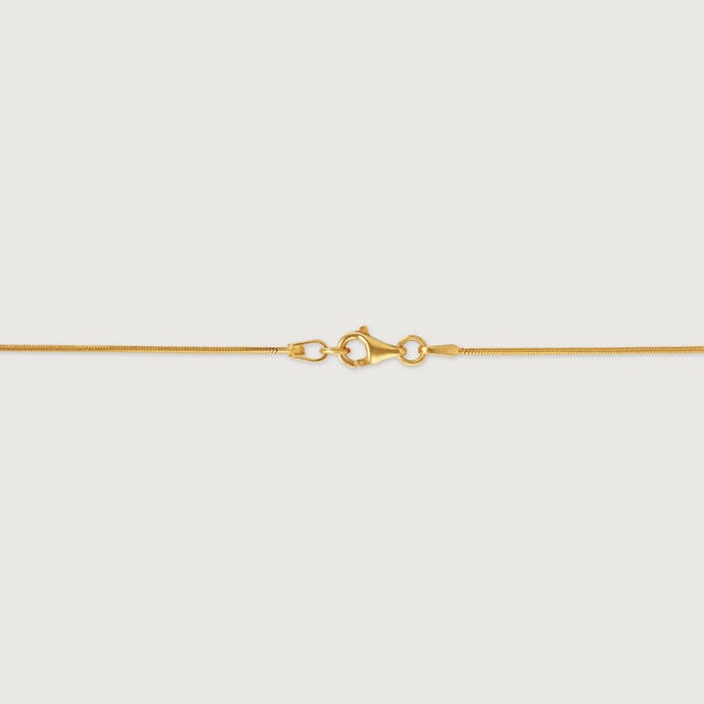 Shining Strand 22 Kt Gold Chain,,hi-res image number null