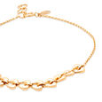 14KT Yellow Gold Tender Hearts Bracelet,,hi-res view 2