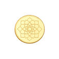 10 Gm 24 Karat Lotus Gold Coin,,hi-res view 2