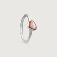 Mother of Pearl Dreamy Stackable Silver Ring,,hi-res view 5