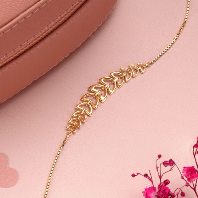 Linked by Love 14KT Yellow Gold Bracelet,,hi-res image number null