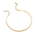18 KT Yellow Gold Floral Choker Neckwear,,hi-res view 2