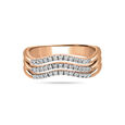 14KT Triple Layered Delicate Rose Gold Ring,,hi-res view 2