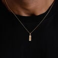 Intricate Radiant Gold Pendant,,hi-res view 2