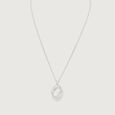 Contemporary Triangle Silver Necklace,,hi-res view 4