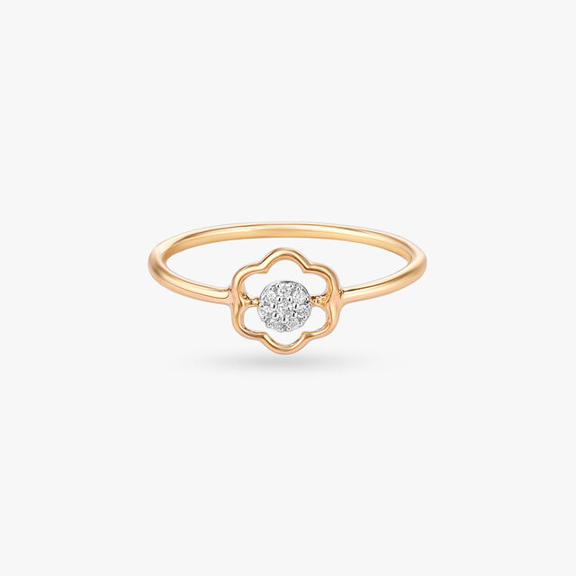 Petal Halo Diamond Ring,,hi-res image number null