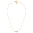 14KT Yellow Gold Two to Tango Diamond Necklace,,hi-res view 2
