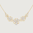 Blossoming Balance Diamond Necklace,,hi-res view 1