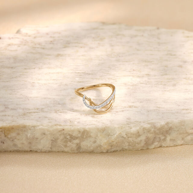 Fluid Poise Diamond Ring,,hi-res image number null