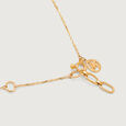Forever Sparkle 18 KT Gold and Diamond Mangalsutra,,hi-res view 5