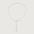 Radiant Bezel Silver Bracelet,,hi-res view 5