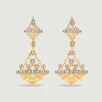Striking Light Diamond Jhumka,,hi-res view 3