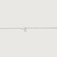 Dual Texture Silver Necklace,,hi-res view 5