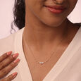Wings Purity 14KT Gold & Diamond Necklace,,hi-res view 2