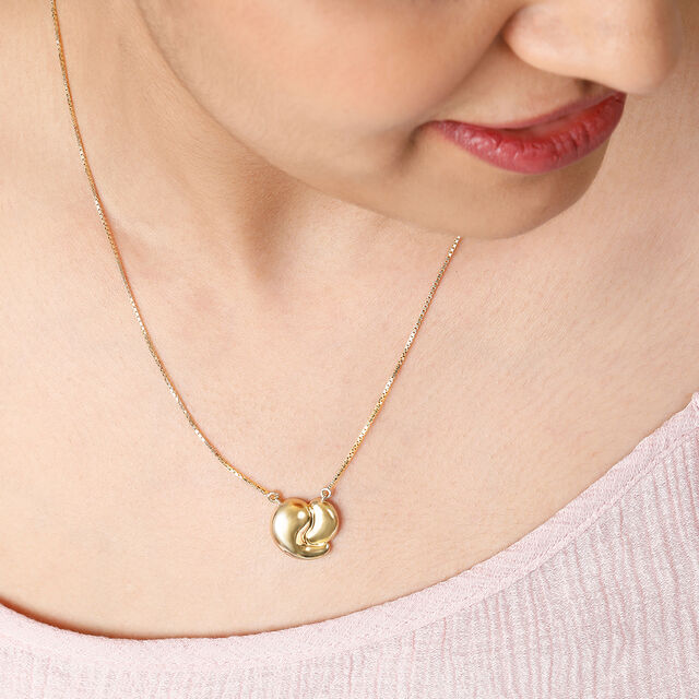 Mamma Mia 14 KT Yellow Gold Vibrant Balloons Pendant with Chain,,hi-res view 3
