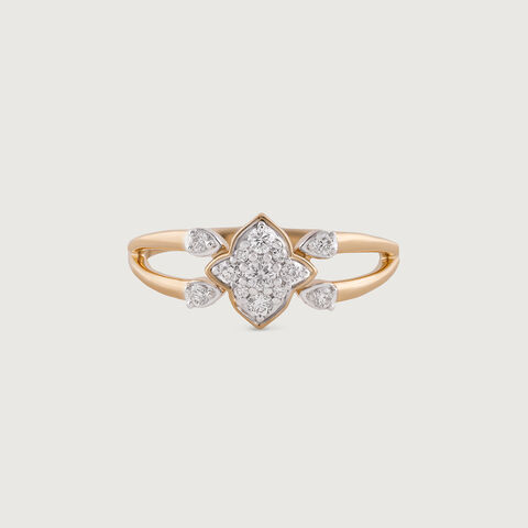 Sparkle Promise Gold & Diamond Finger Ring