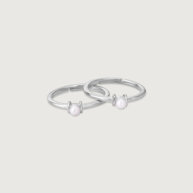 Cute Minimal Silver Toe Rings,,hi-res image number null