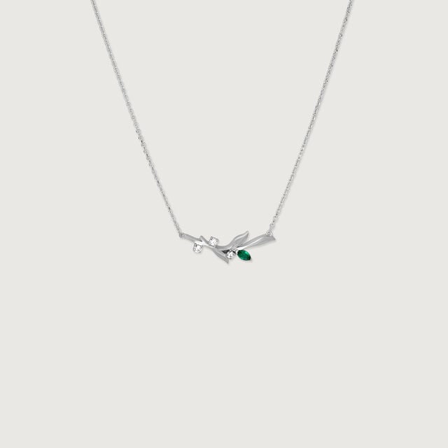 Nature Muse Silver Necklace,,hi-res image number null