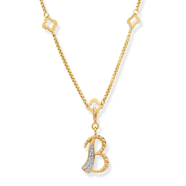 Mia Sutra DIY with Alphabet Charms- B,,hi-res image number null